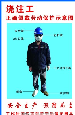 筑牢安全防線 澆注工勞動保護(hù)用品正確佩戴與規(guī)范銷售指南